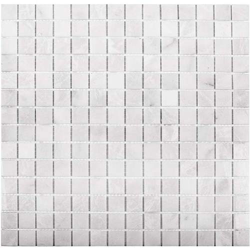 Мозаика 20x20 White Polished 30,5x30,5