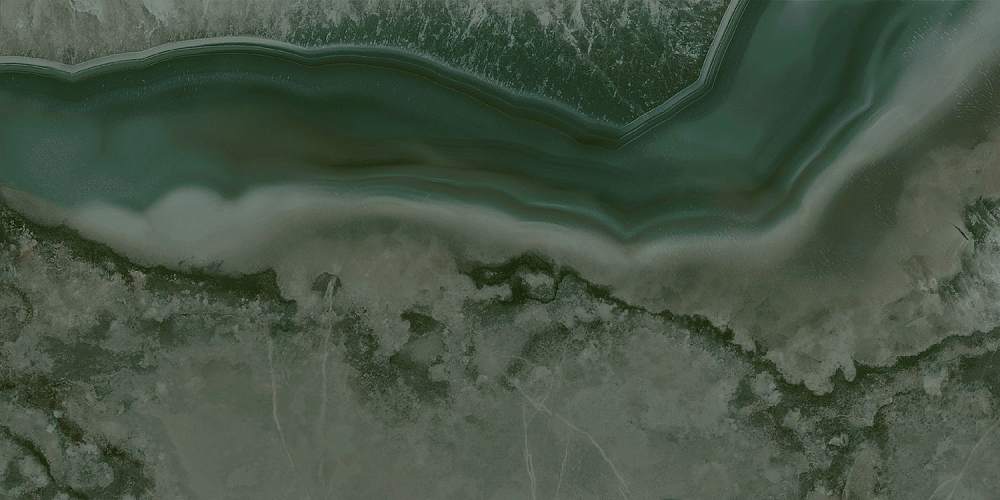 Сеттиньяно Зелёный грань Глянцевый 19077 9,9x20