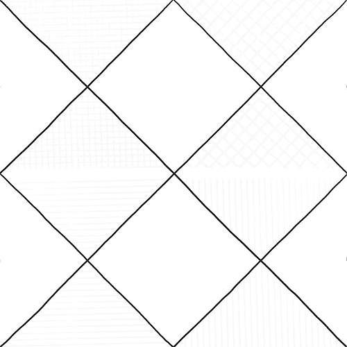 Домино Декорированный 6032-0432 Керамогранит 30x30