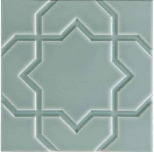 Декор Liso Star Sea Green 15x15