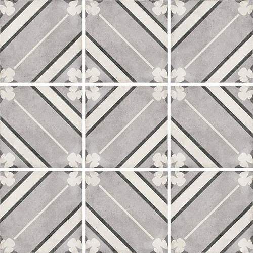 Art Nouveau Inspire Grey Керамогранит 20x20