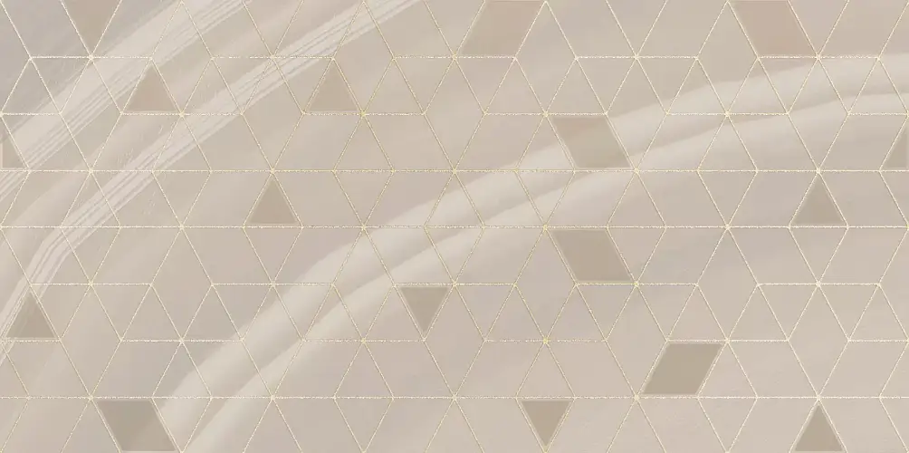 Декор Resort Dark Gold DW9RES21 Глянцевая 24,9x50