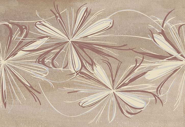 Sonnet Beige Flower 587892001 20,1x50,5