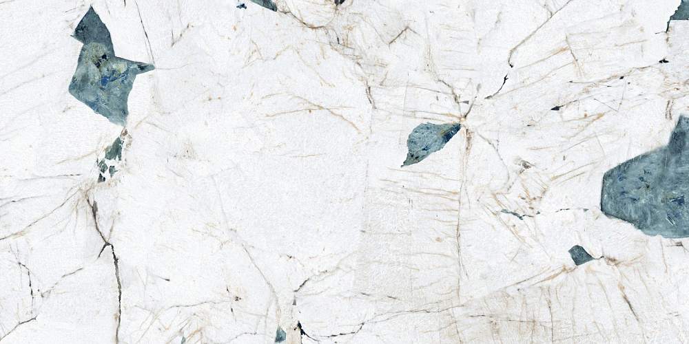 Crackstone Aqua Бирюзовый Лаппатированный Керамогранит 60x120