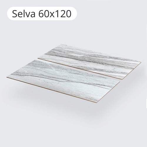 Selva Серый Полированный Керамогранит 60x120