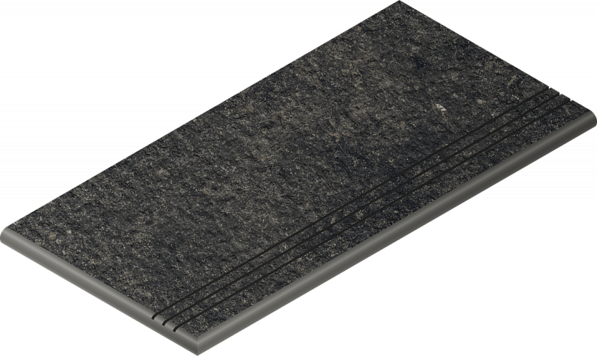 Ступень Room Black Gradino Round Grip Sx Закругл Левая 620040000103 30x60