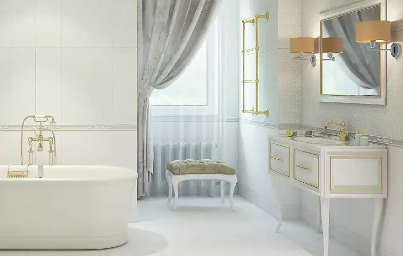 Бордюр Royal Verona BW0VER15 Глянцевая Рельефная 6x25,3