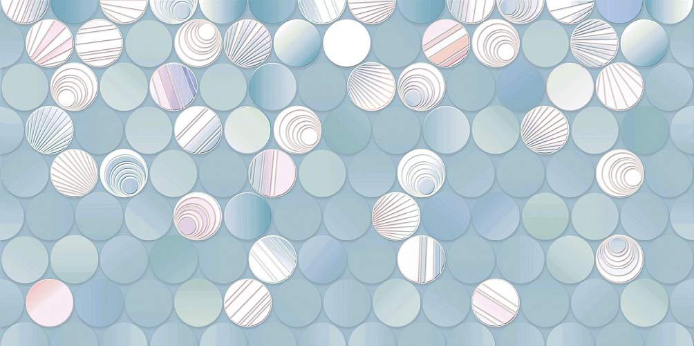 Bolle Синий TWU09BOL026 Глянцевая Рельефная 24,9x50