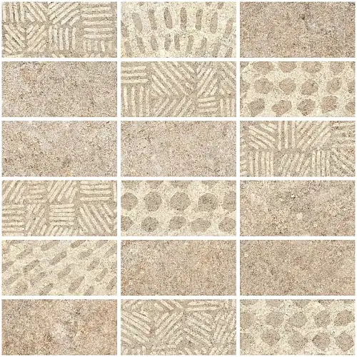 Декор-Мозаика Stone-X Терра Матовый R10A (5x10) K9498898R 30x30