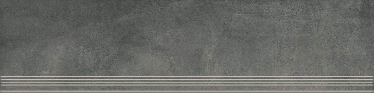 Ступень Beton Антрацит G-1103/CR/st01 Шугар-Эффект 29,4x120