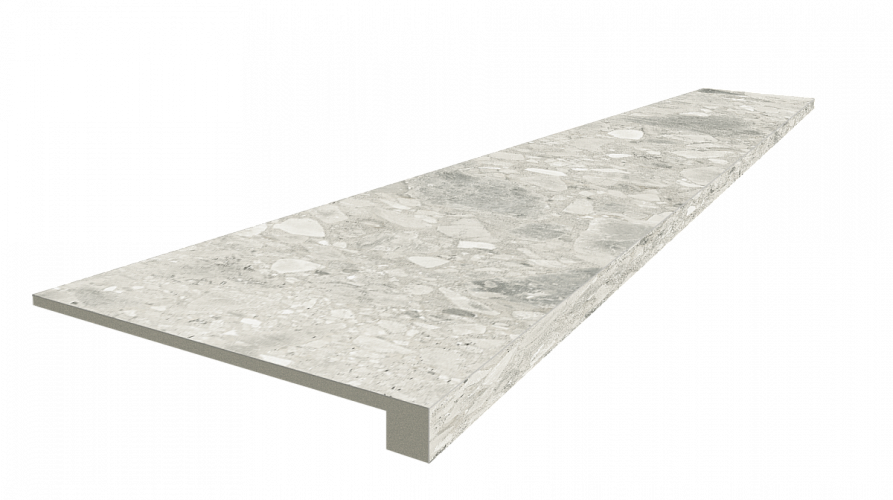 Ступень фронтальная Брера Уайт / Brera White Scal.120 Front 33x120