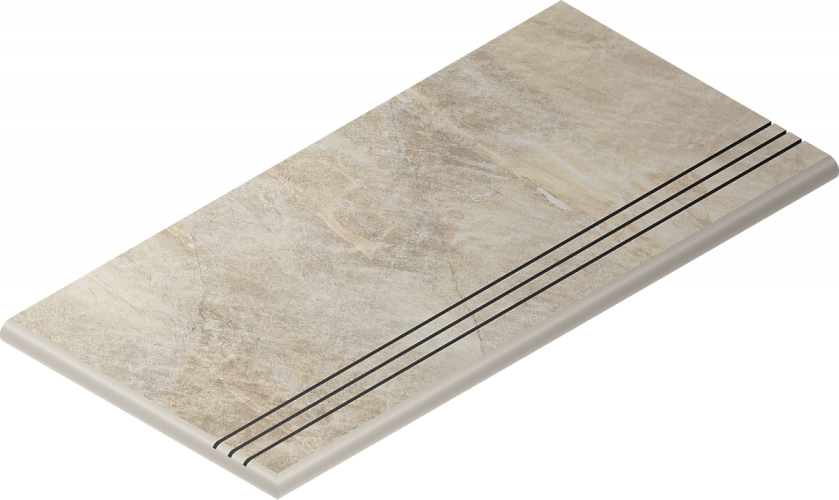 Ступень Magnetique White Gradino Round Grip Sx Закругл Левая 620040000024 30x60