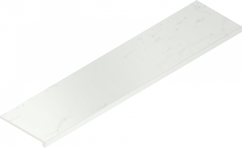 Ступень угловая правая Charme Deluxe Bianco Michelangelo Scal.120 Ang.Dx Cerato 620070001607 33x120