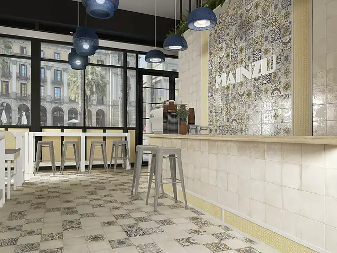 Maiolica Bianco PT03094 20x20