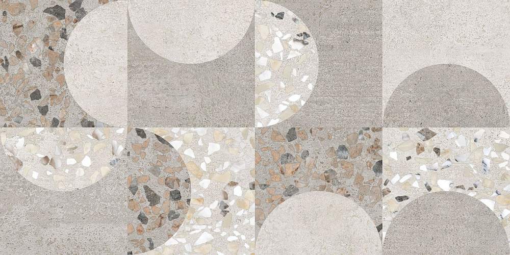 Beton-Terrazzo Декор Геометрический Лаппато Ректификат K949799LPR Керамогранит 30x60