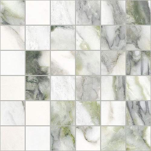 Мозаика Calacatta Green Mosaico Lap. CH023ML 30x30
