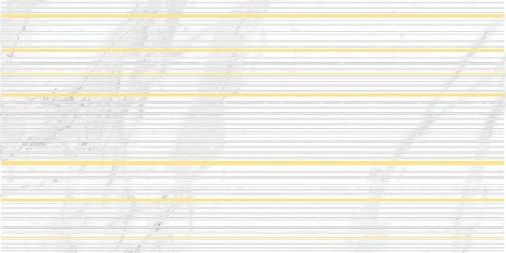 Декор Olimpus Race VT\D88\34021 Белый 25х50