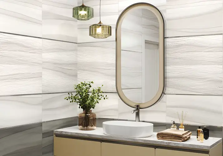 Treise Dark Серый DW36TRS18 Глянцевая 30x60