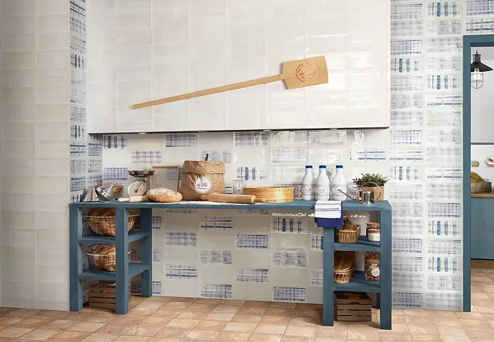 Декор Deco Aquarel Blu Brillo PT02919 15x30