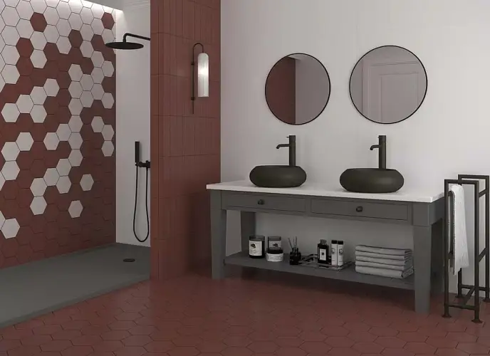 Flat Garnet Matt 188681 7,5x30