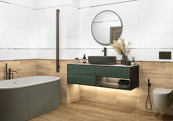 Miloni Белый TWU2550MLN30 Матовая 24,9x50