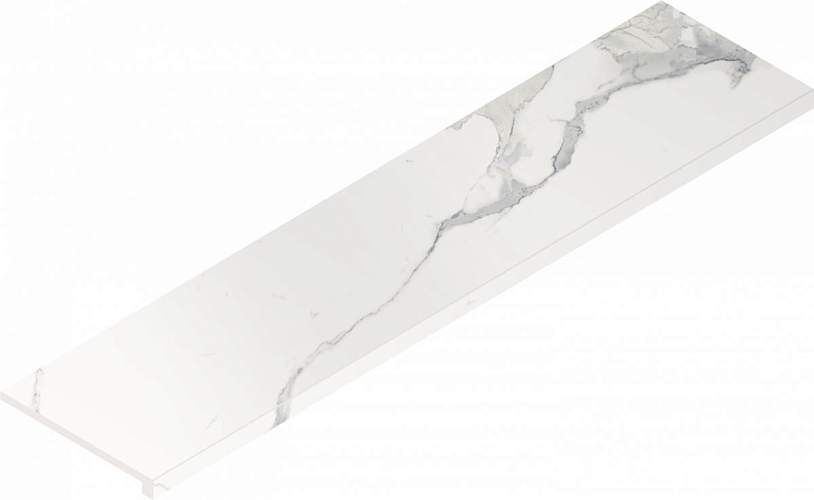 Ступень угловая правая Stellaris Statuario White Scalino Ang Dx 620070002598 33x120