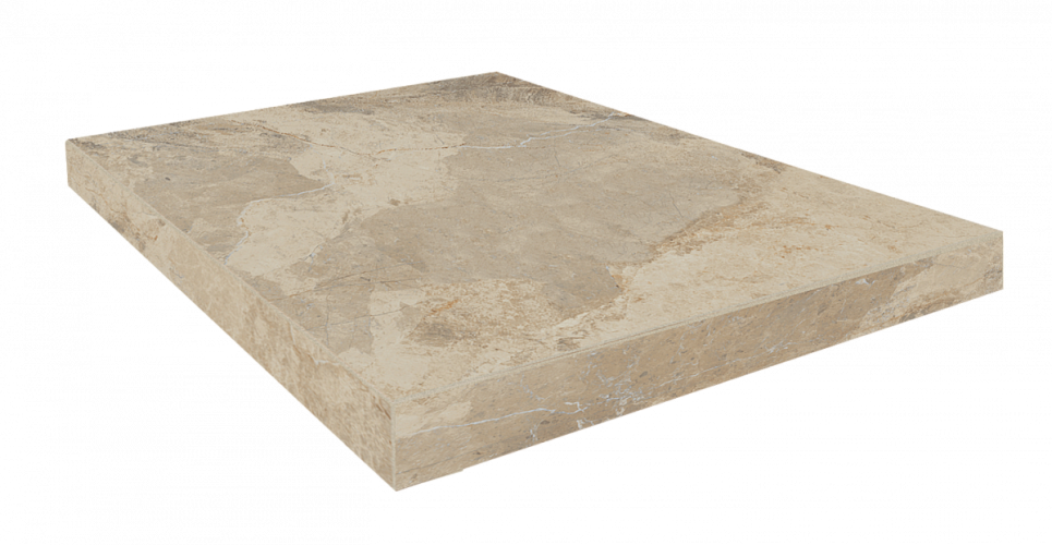 Ступень угловая правая Верона Беж / Verona Beige Scal.90 Ang.Dx 33x90