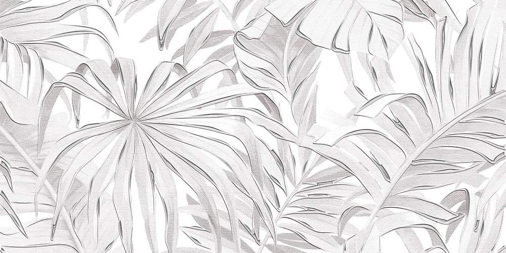 Декор Bonita Серый DWU09BNT017 Матовый 24,9x50