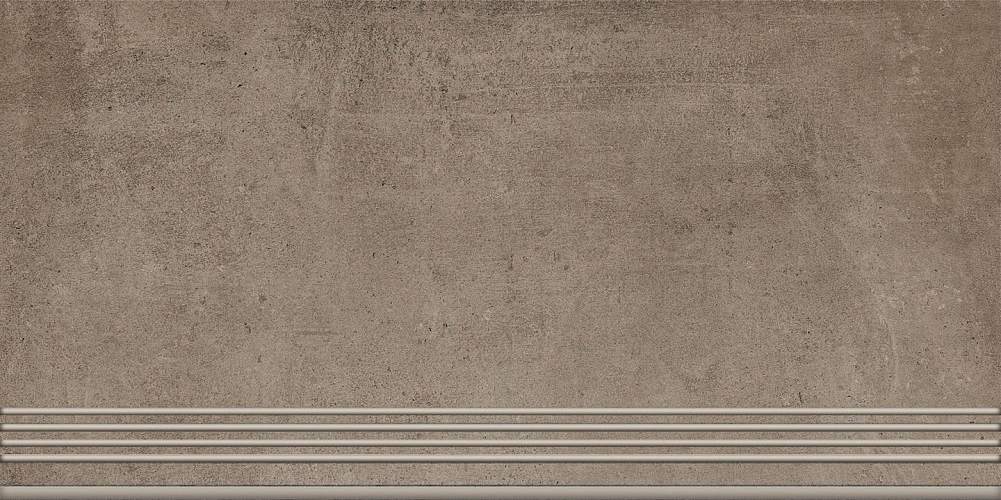 Ступень Beton Коричневый G-1105/MR/st01 Матовая 29,4x60