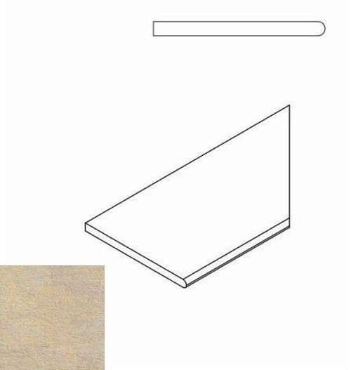 Бортик District Sand Bor. Round Dx Закругл Правый 620090000250 30x60