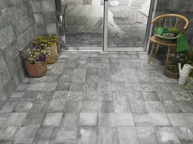 Forli White Satin PT02781 20x20