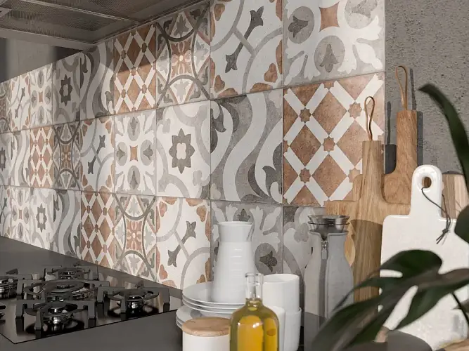 Carpet Бежевый A17930 Рельефный Матовый Керамогранит 29,8x29,8