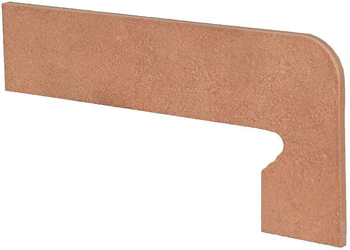 Плинтус Для Ступеней Vega 316 Rojo, Правый R9 Глянцевый 17,5x39,5