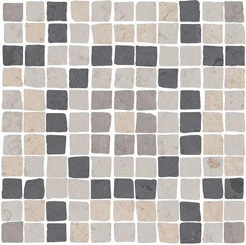 Декор Мозаика Про Лаймстоун Спакко 1 Мозаичный Матовый MBS007 20x20