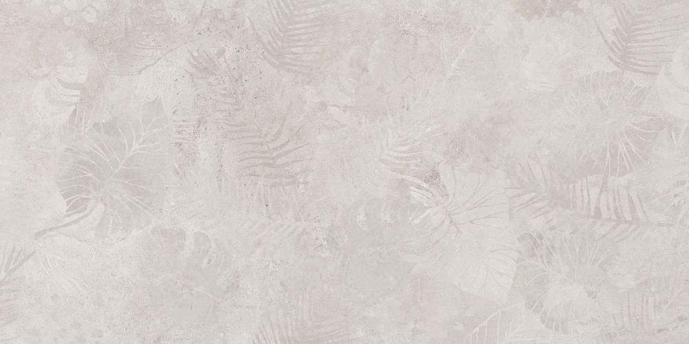State Листья Серый Керамогранит 44,8x89,8