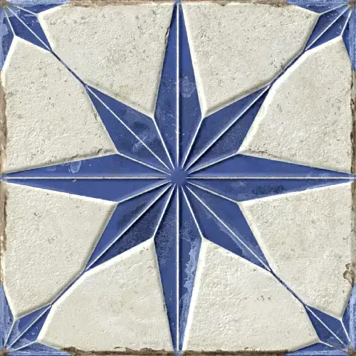 FS Starlight Blue LT 40466 Матовый Рельефный Керамогранит 22,3x22,3