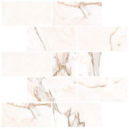 Мозаика Marble Trend Бежевая 30,7x30,7