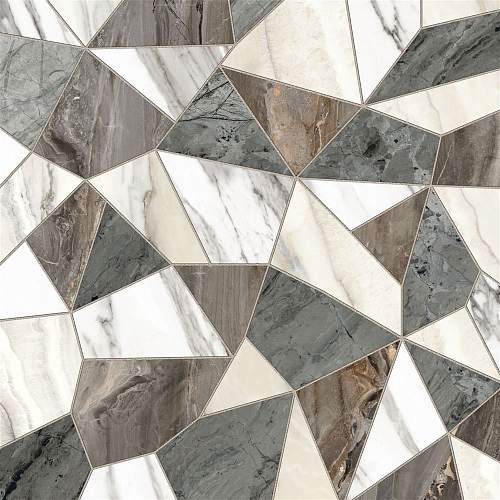 Marble Set Декор "Микс Терраццо" Лаппато Ректификат K951370LPR01VTE0 Керамогранит 60x60