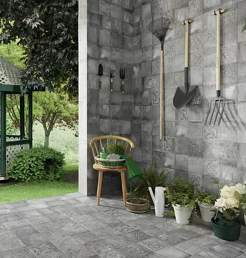 Forli White Satin PT02781 20x20