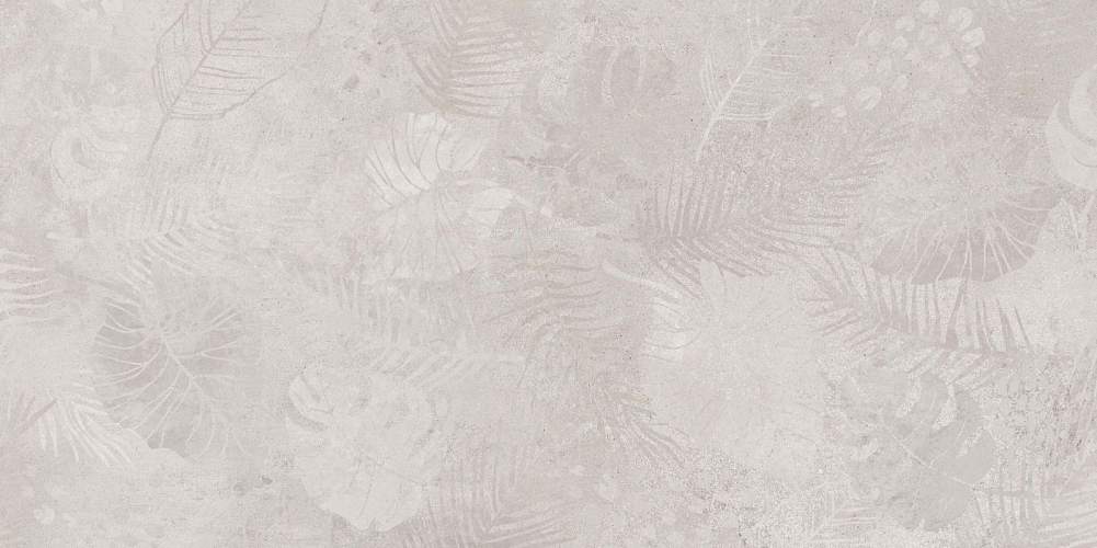State Листья Серый Керамогранит 44,8x89,8