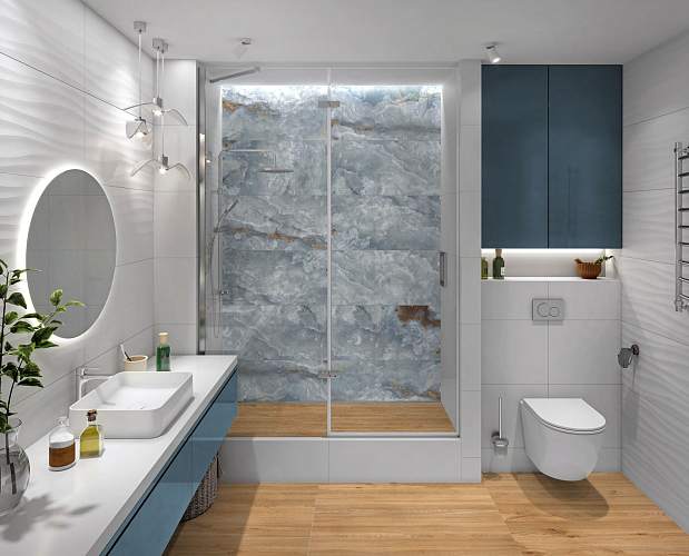 Moonlight Синий GT408013616MSR11 Керамогранит 40x80