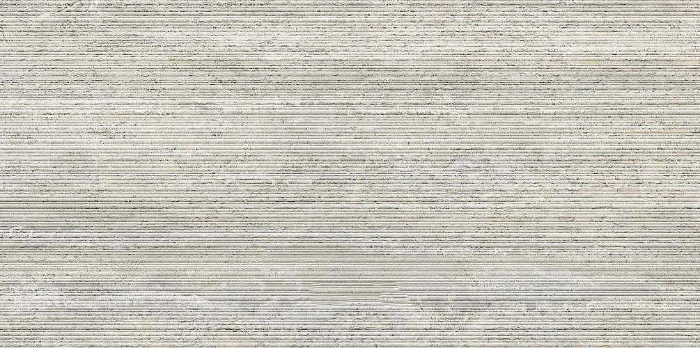 Trav.Grigio Vein Cut Ribbed Sq. TR05BAR Керамогранит 60x120