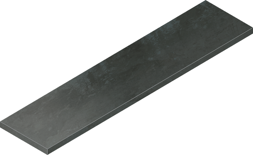 Ступень угловая левая Surface Steel 620070000688 33x120