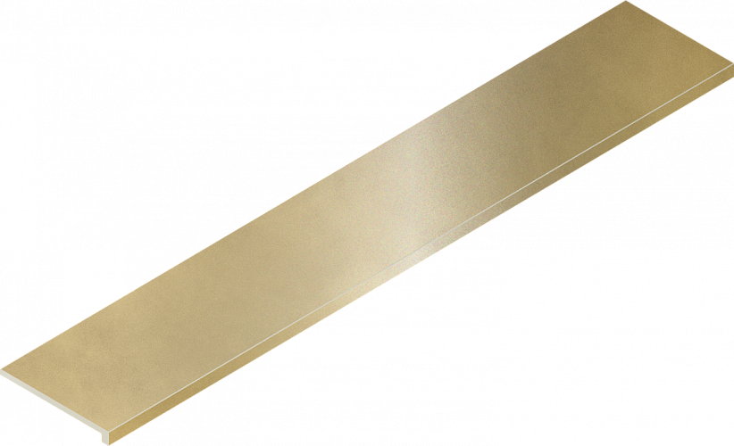 Ступень угловая Правая Continuum Brass Gold 620070002355 33x160