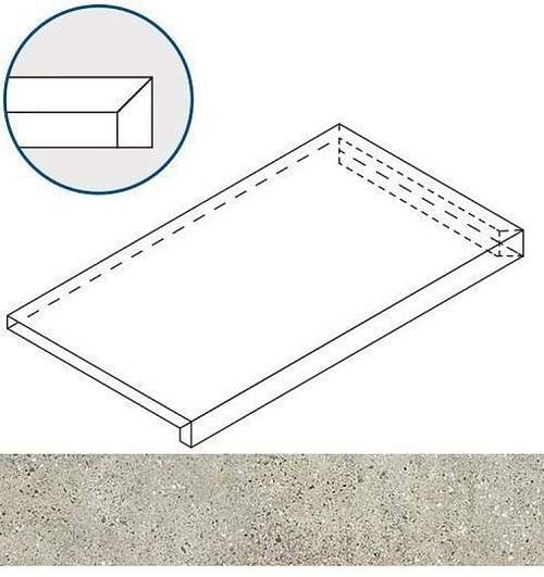 Ступень угловая правая Skyline X2 Cloud Scal. Ang.Dx 20мм 620070001140 33x60