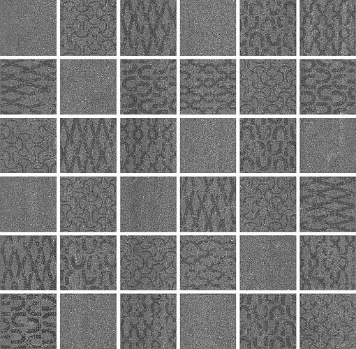 Декор Мозаика Про Дабл Антрацит Мозаичный DD200920\MM 30x30
