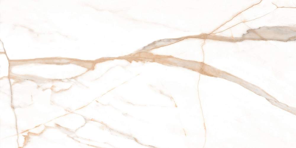 Calacatta Goddes Gold Белый Полированный Керамогранит 60x120