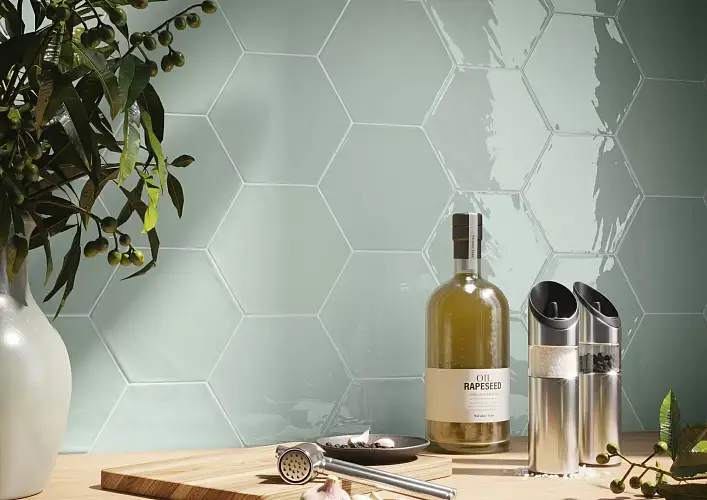 Kane Hexagon Grey 78801165 16x18