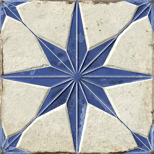 FS Starlight Blue LT 40466 Матовый Рельефный Керамогранит 22,3x22,3