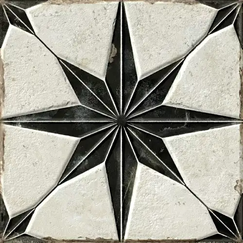 FS Starlight Black LT 40465 Матовый Рельефный Керамогранит 22,3x22,3